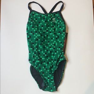 Girls TYR Durafast Elite Swimsuit